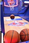 NBA Game Time - Closeup of the basketballs