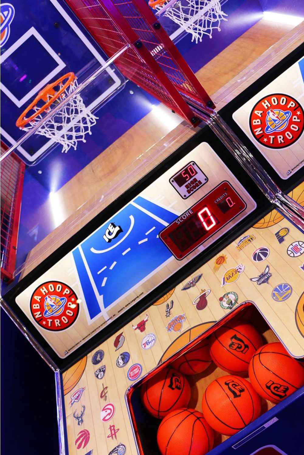 NBA Hoops, Trade Show Games