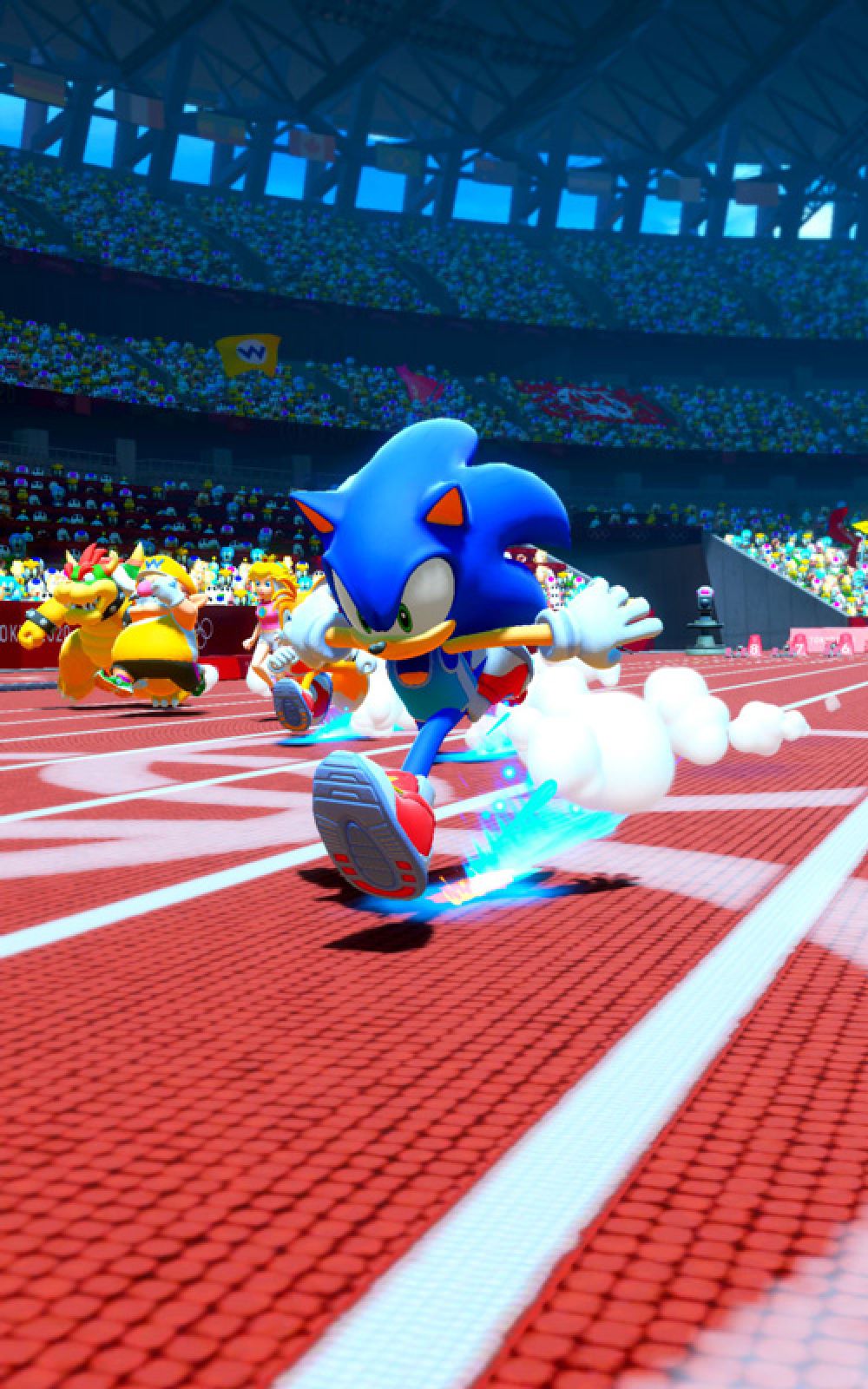 Sonic and shop the olympic games