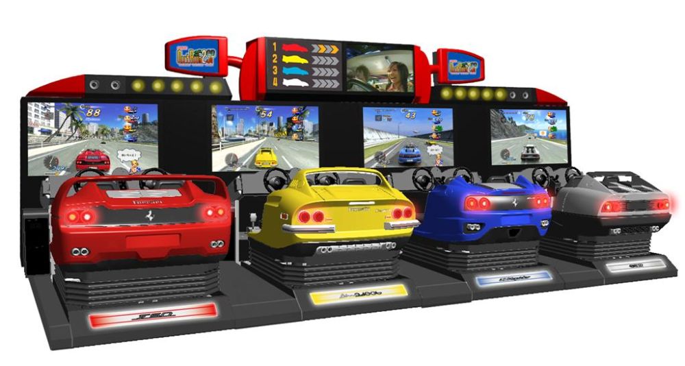 Sega Out Run 2 SP Super Deluxe Arcade Machine 2 Player Set - Driving  Machines - Arcade Machines