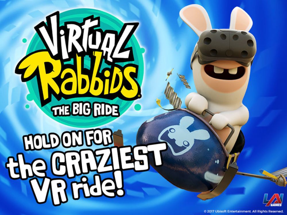 VirtualRabbids The Big Ride VR Arcade Game Sega