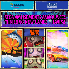 SEGA Amusements Unveils Game-Changing Innovations at IAAPA Expo Orlando 2024!