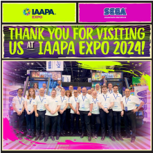 SEGA Amusements Shines at IAAPA 2024 with Game-Changing Hits! - READ MORE