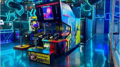 Cyber Punk 2077 Turf Wars - Cabinet on Location