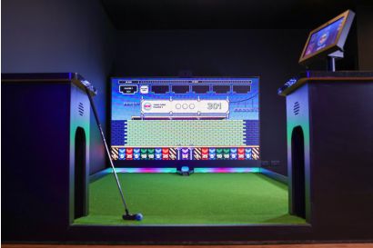 Interactive Mini Golf Cabinet