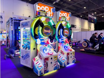 BOP IT! Arcade - Two cabinets looking great together