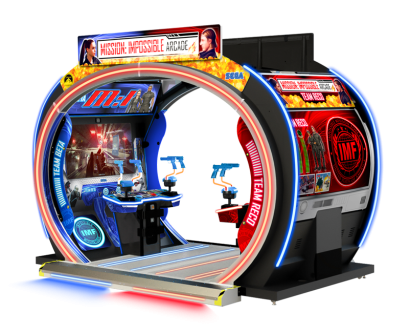 Mission: Impossible Arcade - 4 Player DLX Walkthrough Cabinet