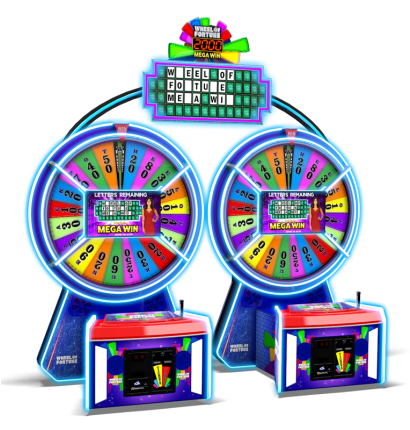 Wheel Of Fortune - 2 Player Cabinet with Marquee
