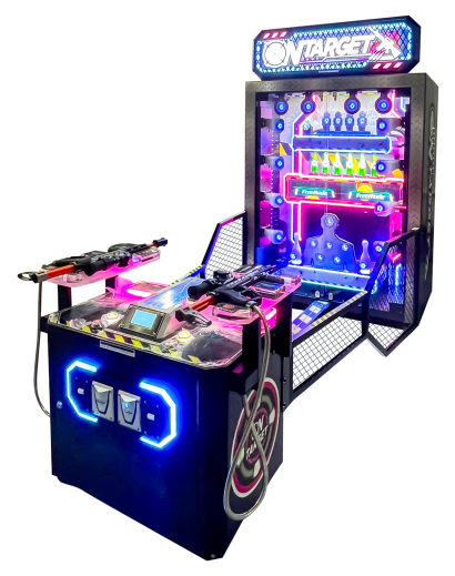 ON TARGET 2 PLAYER CABINET IMAGE