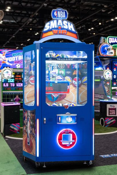 Smash N Win NBA Edition - Cabinet at show