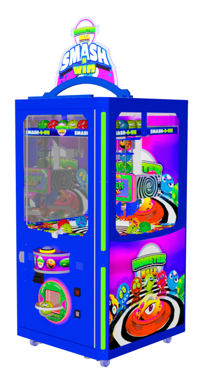Smash N Win Monster Ball Edition Right - Cabinet