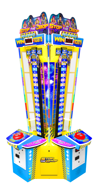 Stop The Drop 2 Player Cabinet Image